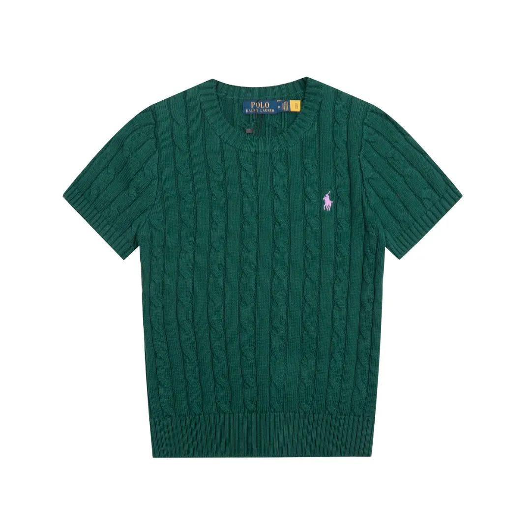 🅿️160 "Top quality" Style number: DS002# (not off the shelves all year round) [Ralph Lauren round neck solid color pony embroidered logo knitted short sleeves] ✅Ralph Lauren classic basic versatile knitted short sleeves for all seasons ✅Main supplier platform live broadcast Wholesale entities Replenish when out of stock Not off the shelves ✅ZP quality 1:1 version Scan the code to enter the GF website Counter quality ✅Detailed quality is the only one in Guangzhou Imported quality cotton yarn, focusing on high-end, cost-effective, good quality needless to say ✅The version is restored to the original order, the maximum size can be worn up to 160 pounds, loose, comfortable and stress-free ✅The upper body is simple and easy to match, a must-have for goddess ootd, good-looking clothes are never picky, a must-have in the goddess’ wardrobe Size: S-XL Color: Black White Gray Light Blue Light Pink Colorful Blue Khaki Bright Yellow Fruit Green Milk Apricot Wood Green Taro Purple Chinese Red Anchor Red Navy Red Label Navy Blue White Label